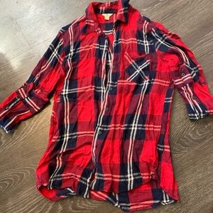 Woolrich plaid button up